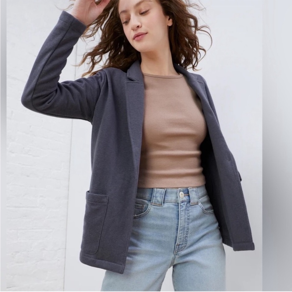 UpWest Hemp Fleece Blazer